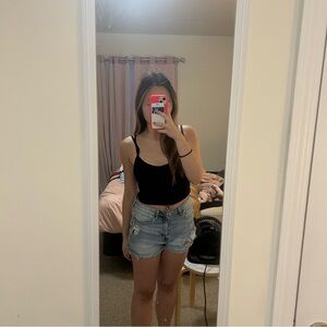 H&M blue jean shorts